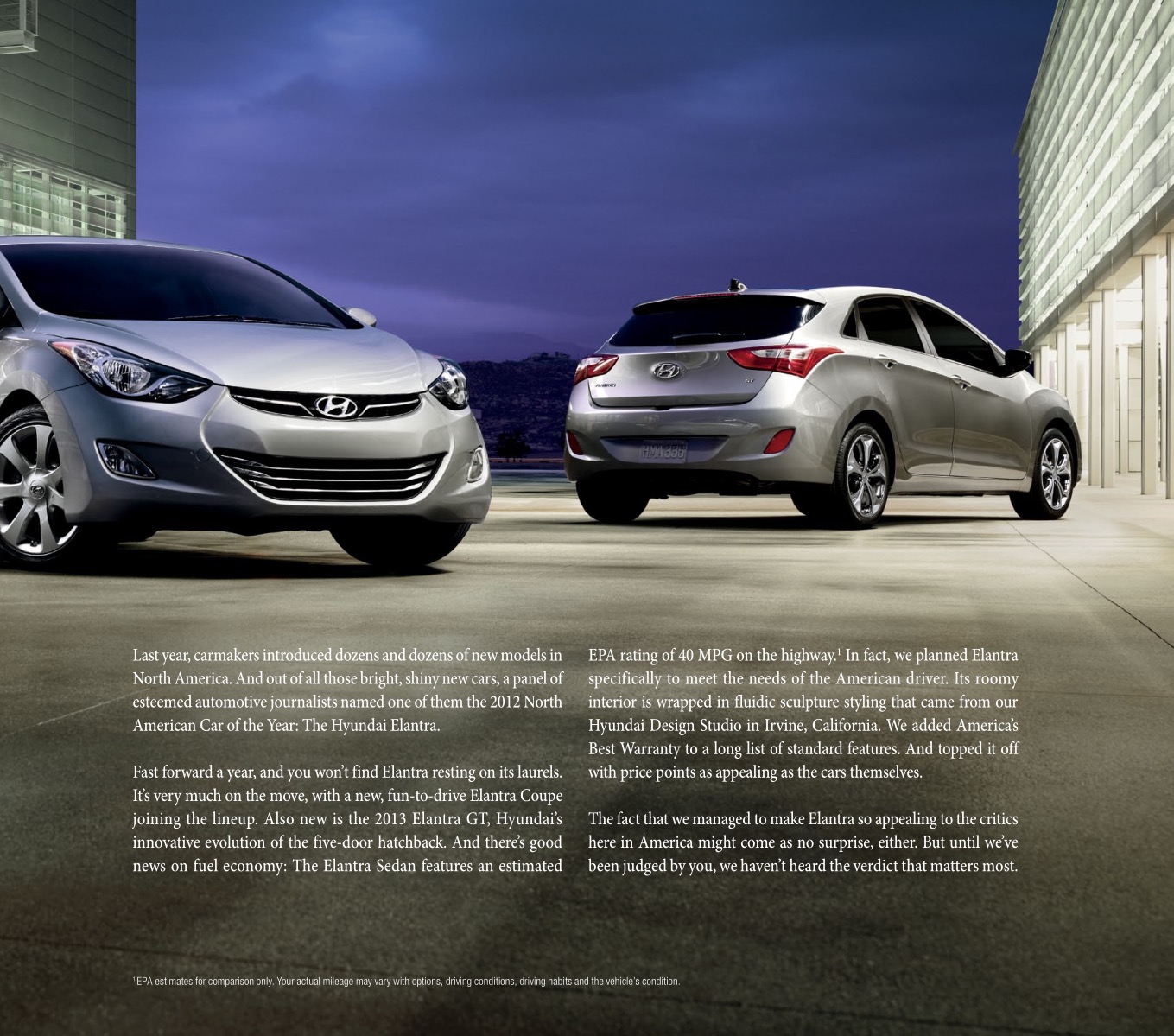 2013 Hyundai Elantra Brochure Page 17